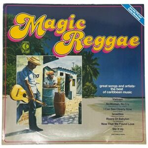 K-Tel Magic Reggae Great Songs Artists Best Caribbean Music Vinyl LP Record